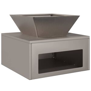 vidaXL Eldurn Rusty 50 x 50 x 40 cm Ve&eth;ra&eth; st&aacute;l