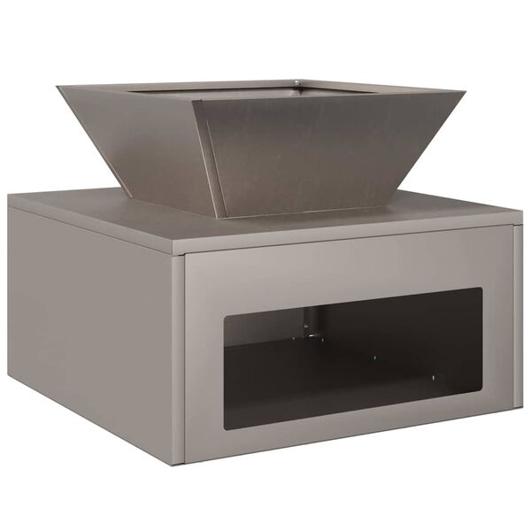 vidaXL Eldurn Rusty 50 x 50 x 40 cm Ve&eth;ra&eth; st&aacute;l