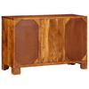 vidaXL skenkur marglitur 90x35x60 Solid Wood Acacia