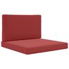 vidaXL Utandyriss&oacute;fap&uacute;&eth;i 2 pcs V&iacute;nrau&eth;ur P&oacute;l&yacute;ester