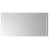 vidaXL Ba&eth;herbergisspegill me&eth; LED 40x80 cm