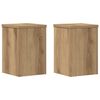 vidaXL Pl&ouml;ntustandar 2 stk Artisian Eik 20x20x30 cm Samsettur Vi&eth;ur