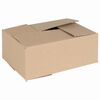 vidaXL Faldandi Kassi 50 pcs N&aacute;tt&uacute;rulegur 25 x 17,5 x 10 cm Pappi