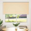 vidaXL R&uacute;llugard&iacute;nur Blackout Beige 145x150 cm Efni Breidd 141,6 cm