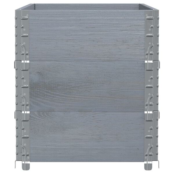 vidaXL Gr&oacute;&eth;urker Gr&aacute;tt 100x50 cm Gegnheil Fura