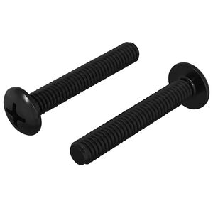 vidaXL Skr&uacute;fa 2 pcs Silfur 5 x 30 mm J&aacute;rn