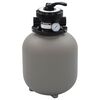 vidaXL Sundlaugars&iacute;a me&eth; Loka &iacute; 4 St&ouml;&eth;um Gr&aacute; 350 mm