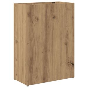 vidaXL Regnhl&iacute;fastendur Artisan Eik 40 x 20 x 55,5 cm Samsettur vi&eth;ur