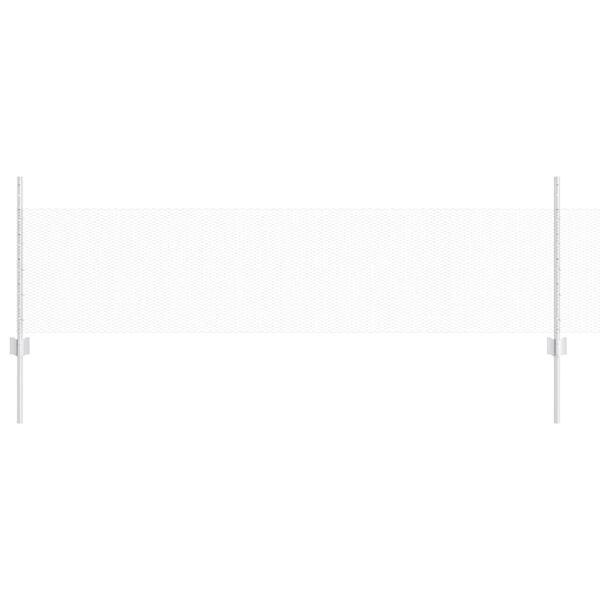 vidaXL Gir&eth;ing me&eth; p&oacute;st Silfur 0,5 x 100 m St&aacute;l