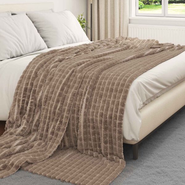 vidaXL &THORN;eppi 6 pcs &Uacute;lfur 270 x 240 cm Fl&iacute;s