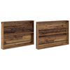 vidaXL T&iacute;marit Hillur me&eth; hillu 2 pcs Gamalt timbur 100 x 12 x 70 cm