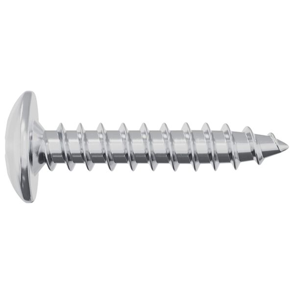 vidaXL Sj&aacute;lfvirkur Nagli 12 pcs Sinkh&uacute;&eth;a&eth; 4 x 20 mm St&aacute;l