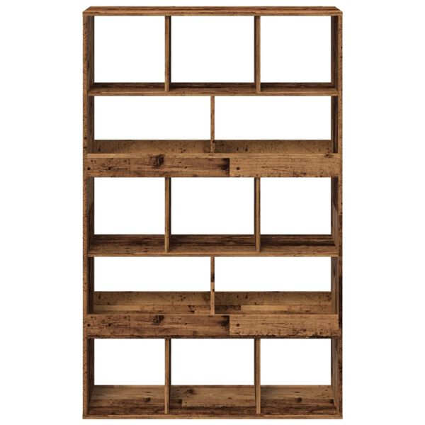 vidaXL B&oacute;kahilla Vi&eth;arlitur 100x33x156,5 cm Samsettur Vi&eth;ur