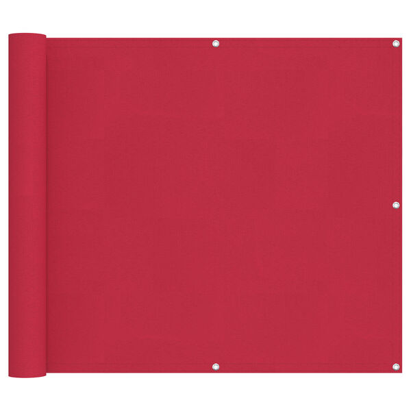 vidaXL Bakar&iacute; Skj&aacute;r burgundy 100 x 800 cm Oxford efni