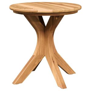 vidaXL Hli&eth;arbor&eth; Br&uacute;nn 40 x 40 x 41 cm Solid teak vi&eth;ur
