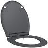 vidaXL WC sete Antras&iacute;t 47 x 37,5 x 3,8 cm Duroplast