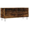 vidaXL Sj&oacute;nvarpssk&aacute;pur Reyklitu&eth; Eik 100x34,5x44,5 cm Samsettur Vi&eth;ur