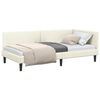 vidaXL Hornr&uacute;m ramma me&eth; h&ouml;fu&eth;gafl Rj&oacute;malitur 100 cm x 200 cm Flauel