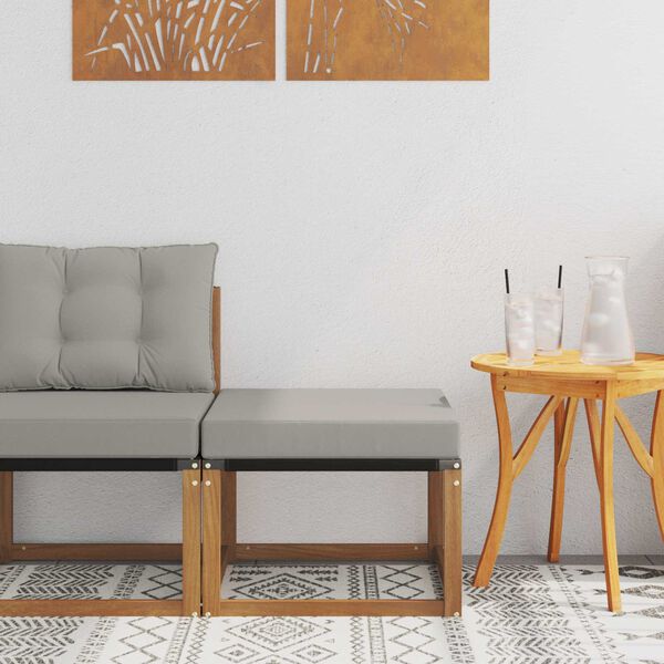 vidaXL &Uacute;tibakka Gegnheill akas&iacute;uvi&eth;ur og text&iacute;lneytandi efni