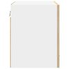 vidaXL Vegghengdur sk&aacute;pur me&eth; geymslu 2 pcs Sonoma Eik 40 x 31 x 40 cm