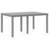 vidaXL Gar&eth;bor&eth; Lj&oacute;sgr&aacute;r 150 x 100 x 73 cm p&oacute;l&yacute;rattan