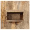 vidaXL náttborðsskápur 50x27x50 cm Solid gróft viðar Mangó