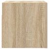 vidaXL Vegghengdir Sjónvarpsskápar 4 stk. Sonoma Eik 30,5x30x30 cm