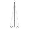 vidaXL Jólatré með Jarðfestingum 310 Hlýtt-hvít LED Ljós 300 cm