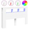 vidaXL LED H&ouml;f&eth;agafl Hv&iacute;tur 160x18,5x103,5 cm Samsettur Vi&eth;ur