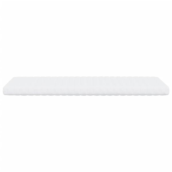 vidaXL Svampdýna Hvít 90x190 cm 7-Svæða Stífleiki 20 ILD
