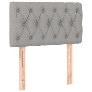 vidaXL H&ouml;f&eth;agafl Lj&oacute;sgr&aacute;r 80x7x78/88 cm Efni