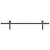 vidaXL Rennihur&eth;arb&uacute;na&eth;arsett 152 cm St&aacute;l Svart