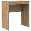vidaXL Skrifbor&eth; Artisan Eik 70 x 40 x 76 cm