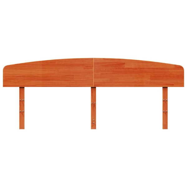 vidaXL H&ouml;f&eth;agafl Vaxbr&uacute;nn 180 cm Gegnheil Fura