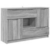 vidaXL Vi&eth;beinteyfla Gr&aacute;r Sonoma 100 x 30 x 65,6 Samsettur vi&eth;ur