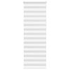 vidaXL Zebra Gard&iacute;na Hv&iacute;tt 70x200 cm Efni Breidd 65,9 cm P&oacute;l&yacute;ester