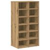 vidaXL sk&oacute;grind Artisan Oak 54x34x100,5 cm Hanna&eth;ur vi&eth;ur