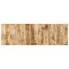 vidaXL H&ouml;fu&eth;gafl 160 cm Solid Groft Wood Mango
