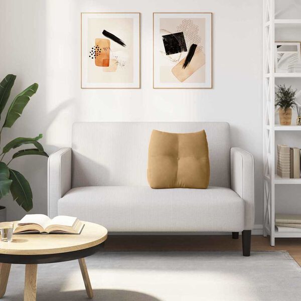 vidaXL Bakp&uacute;&eth;i Br&uacute;nn 45 x 24 x 50 cm Flauel