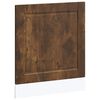 vidaXL Upp&thorn;vottav&eacute;larplata Porto Reyklitu&eth; Eikarlitur 60x1,5x57 cm