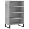 vidaXL H&aacute;r Sk&aacute;pur Steypugr&aacute;r 57x35x90 cm Samsettur Vi&eth;ur
