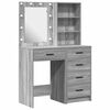 vidaXL F&ouml;tubor&eth; me&eth; sk&uacute;ffu 2 pcs Gr&aacute;r 50 x 41 x 135 cm Samsettur vi&eth;ur