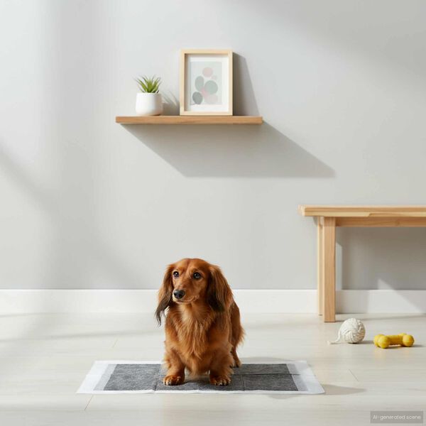 vidaXL Efnish&aacute;&eth; hundap&uacute;&eth;i 200 pcs Svartur og Hv&iacute;tt 60 x 45 cm