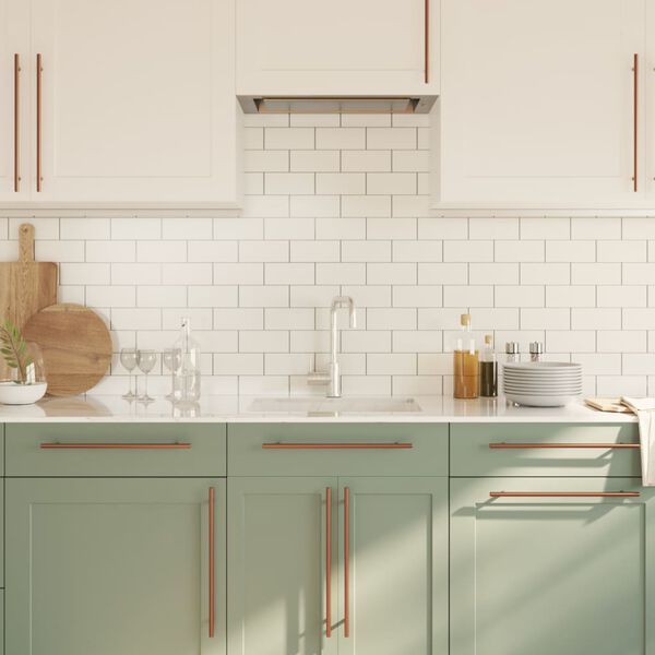 vidaXL Skápur Handföng 20 stk Bronslitað 320 mm Ryðfrítt stál