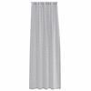vidaXL Voile gard&iacute;na 2 pcs D&ouml;kk gr&aacute; 225 x 140 cm P&oacute;l&yacute;ester