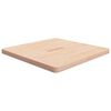 vidaXL Ferhyrnd Bor&eth;plata 70x70x4 cm &Oacute;me&eth;h&ouml;ndlu&eth; Gegnheil Eik