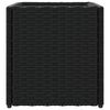 vidaXL Gar&eth;ker Svart 36x30x32 cm P&oacute;l&yacute;rattan