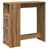 vidaXL Barbor&eth; me&eth; Rekkum Listamannseikarlitur 101x40x103,5 cm
