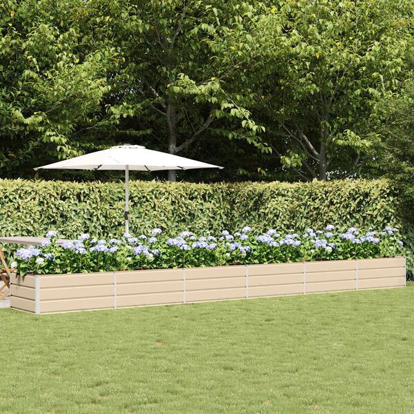 vidaXL Pl&ouml;ntuker F&iacute;fa 600 x 80 x 45 cm St&aacute;l