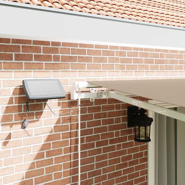 vidaXL H&aelig;gt a&eth; draga saman skyggni Drapplita&eth;ur 450 &times; 300 cm